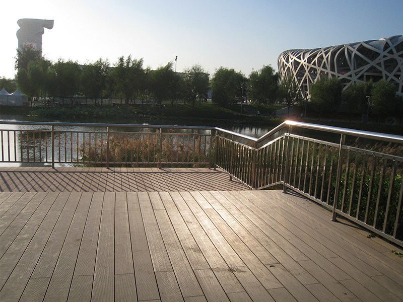 景區木塑地板案例